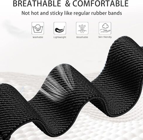 2 Pack Watch Bands Compatible with Amazfit Active 2/GTR Mini/GTS 4 Mini/GTS 4/GTS 3/GTS 2 Mini/GTS 2e/GTS 2/GTS,Silicone & Stretchy Nylon Elastic Strap for Amazfit Bip 3 Pro/Bip U Pro in Saudi Arabia