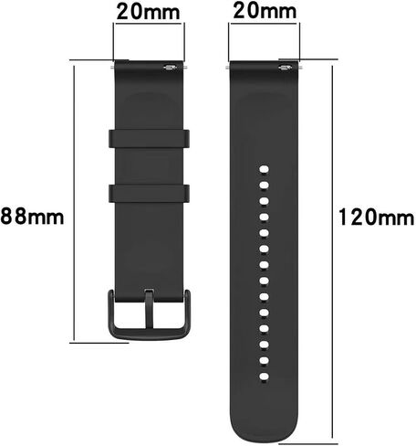 2 Pack Watch Bands Compatible with Amazfit Active 2/GTR Mini/GTS 4 Mini/GTS 4/GTS 3/GTS 2 Mini/GTS 2e/GTS 2/GTS,Silicone & Stretchy Nylon Elastic Strap for Amazfit Bip 3 Pro/Bip U Pro in Saudi Arabia