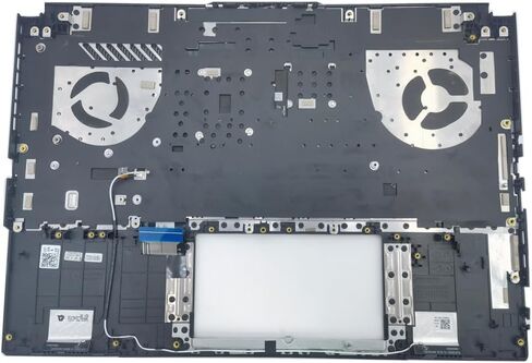 for ASUS TUF Dash A15 F15 FX507 FX517ZM FA507 FX507Z Palmrest Backlit Keyboard (Black-White keys-2023) in Saudi Arabia