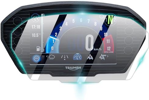 IPG Anti-Glare for Triumph 2020+ Tiger 900 GT/Rally Cluster Display Matte Finish Screen Protector Film Ultra Responsive Clarity Anti Scratch, Perfect for Outdoor Use for Tiger900gt-AG in Kuwait