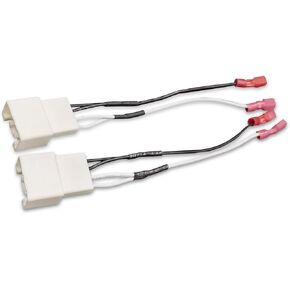 Downhill Car Door Speaker Wiring Harness Connector, Audio Lossless Modification Speaker Plug Wire, Plug and Play Parts, Compatible with Ford F150 Escape Focus Bronco Mustang Mazda 2 6 CX5 (White)
