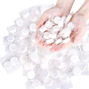 100 Pcs Compressed Towels Dried Towel Tablets Soft Magic Towels Travel Face Towels Traveling Facial Towels for Kids Adults