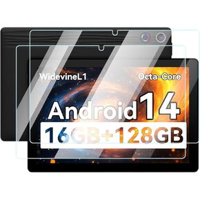 Screen Protector for UGRIHACH A7 Android 14 Tablet 11 inch tablet, Anti-Scratch 9H Hardness Touch Sensitive 2.5D Rounded Edges Bubble Free Easy to Install,2 Pack.