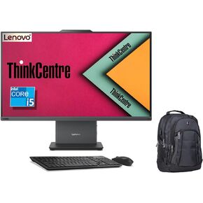 Lenovo ThinkCentre Neo 50a Business All-in-One 23.8" FHD Display (Intel i5-13420H, 64GB DDR5, 8TB PCIe SSD, Intel UHD, WiFi 6, Webcam, Bluetooth 5.2, Win 11 Pro) w/Premium Backpack