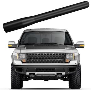 4 Inch Short Antenna for Ford F150 F250 F350 Super Duty, Ford Bronco, Ford Raptor, 4" Car AM/FM Anti-Theft Design Replacement Antenna