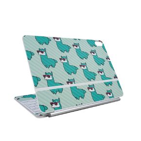 Carbon Fiber Skin Compatible with Apple Magic Keyboard for iPad Air 13-inch (M3) 2025 - The Scream - Premium 3M Vinyl Protective Wrap Decal Cover - Easy to Apply | Crafted in The USA by MightySkins