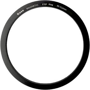 Kase Magnetic 95-112mm 95mm to 112mm Filter Step-Up Adapter Ring for Wolverine Magnetic Filters