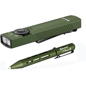 OLIGHT Arkfeld Pro Rechargeable EDC Flashlight Bundle with O'Pen Mini 2 Ballpoint Pen