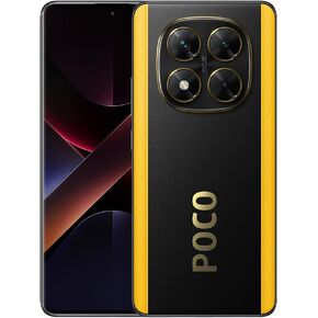 Xiaomi Poco X7 5G + 4G LTE (for Tmobile Mint Tello & Global) (256GB + 8GB) Ai Curved 6.67" 50MP Triple Cam NFC Dual sim Unlocked Model 24095PCADG (Silver)
