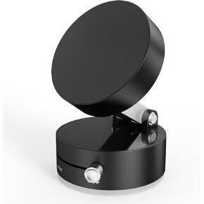 Vacuum Suction Magnetic Phone Holder, 2025 New Vacuum Magnetic Phone Stand(Phone Holders for Your Car), Foldable and Retractable Double-Sided Woolcar Magnetic Phone Holder for All Phones(Black)