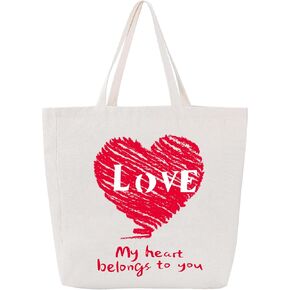 حقيبة حمل الكتب القماشية للنساء، هدايا لمحبي الكتب، هدايا قراءة جمالية لطيفة لدودة الكتب المكتبية in Kuwait