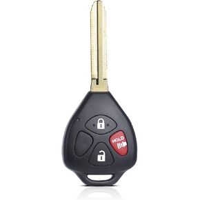 مفتاح Mechanmagic استبدال FOB متوافق مع Scion XB 2008-2012/ Toyota RAV4 2006-2010 HYQ12BBY دخول بدون مفتاح التحكم عن بُعد 89070-42660 89070-42670 4D67 رقاقة (حزمة 1)