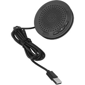 Sales USB Speakerphone, Conference Microphone USB Speakerphone for PC with 1 X Instruction for Live Broadcast