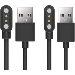 FitTurn Compatible with KEEPONFIT K35/KEEPONFIT IDW21/KEEPONFIT IDW26/KEEPONFIT IDB03 Smart Watch Charger, USB Charger Cable Cord Replacement for KEEPONFIT Smartwatch Accessories