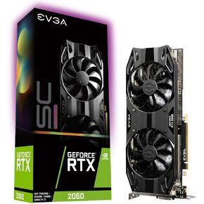 EVGA GeForce RTX 2060 KO Ultra Gaming, 06G-P4-2068-KR, 6GB GDDR6, Dual Fan, Metal Backplate
