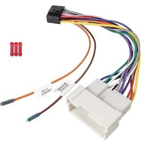 Android Radio Wire Harness Compatible with Hyundai Accent Elantra Sonata,Aftermarket 16Pin Stereo Wiring Harness Adapter ISO Radio Connector for Kia Sedona Rio