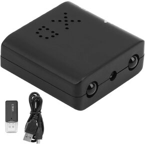 1080P Mini Security Camera Mini Camera Surveillance Night Visions Card Cam for Home, Office, Indoor, Outdoor (3x2.8x1.1cm)