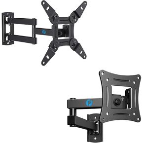 Pipishell Full Motion TV Monitor Wall Mount Bracket Articulating Arms Swivel Tilt Extension Rotation for Most 13-42 Inch