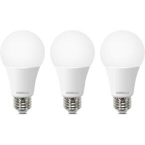 LED Light Bulbs, 100 Watt Equivalent LED Bulbs A19, 5000K Daylight, E26 Standard Base, 1500 Lumens, Non-Dimmable, 13W Bright White E26 Bulbs for Bedroom Home Office, 24 Pack