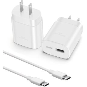 Type C Charger,Super Fast Charger Type C 25W Wall Charger Quick Charging Block Compatible with Samsung Galaxy S22/S22 Ultra/S22+/S21/S21Ultra/S21 Plus/S20/S20 Ultra/S10/Note 10