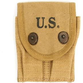 US WW1 45 AUTO Double Magazine Pouch/US WWI COLT 45 AUTO Double Magazine Pouch 1918