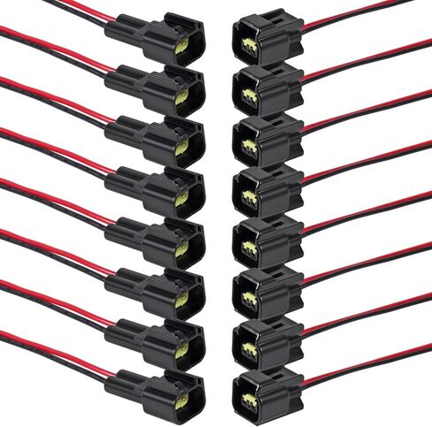 4 Sets 9 Pin Waterproof Connector,9 Way Electrical Car Auto Wire Connector,16AWG Male Female Quick Disconnect Wire Connectors for Car Truck Motorcycle Marine Boat in Kuwait