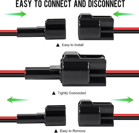 4 Sets 9 Pin Waterproof Connector,9 Way Electrical Car Auto Wire Connector,16AWG Male Female Quick Disconnect Wire Connectors for Car Truck Motorcycle Marine Boat in Kuwait