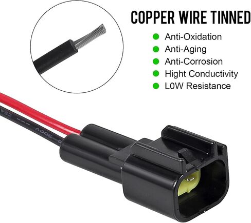 4 Sets 9 Pin Waterproof Connector,9 Way Electrical Car Auto Wire Connector,16AWG Male Female Quick Disconnect Wire Connectors for Car Truck Motorcycle Marine Boat in Kuwait