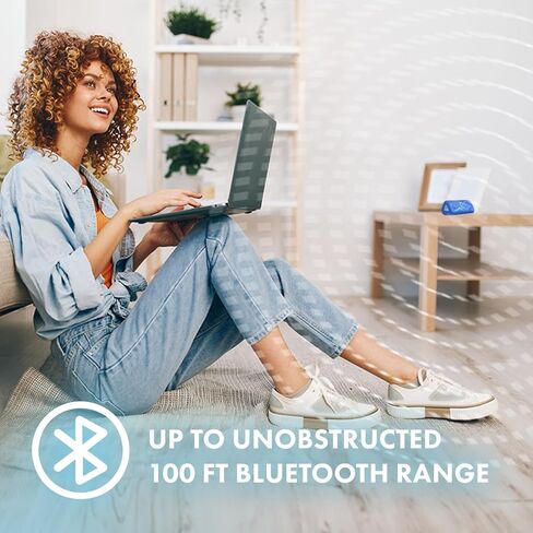 OontZ Cylinder Portable Bluetooth Speaker 5.0 - IPX7 Waterproof, 14W Enhanced Sound, 20-Hr Battery, 100ft Wireless Range, Deep Bass and Clear Audio, Durable Shower Speaker for Pool or Beach (Black) in Kuwait