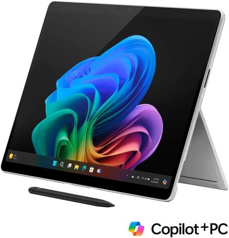 Microsoft Surface Pro 11 Bundle, 2-in-1 Tablet with Pro Keyboard and Surface Pen, Copilot+ PC, 13" Touchscreen OLED, Snapdragon X Elite, 16GB RAM, 2TB SSD, Windows 11 Pro, Black in Saudi Arabia