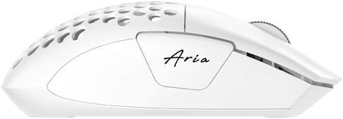 FANTECH Aria XD7 Wireless Gaming Mouse - 59g Lightweight 3395 Sensor, White in Saudi Arabia