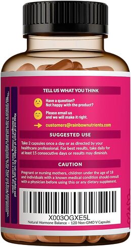 (2 Pack) Hormone Balance + Probiotics for Women (3450mg) Natural Relief for Menopause, Hot Flashes, PMS, Bloating | 4:1 Chasteberry, Dong Quai, Black Cohosh | Non GMO|240 V Capsules in Saudi Arabia