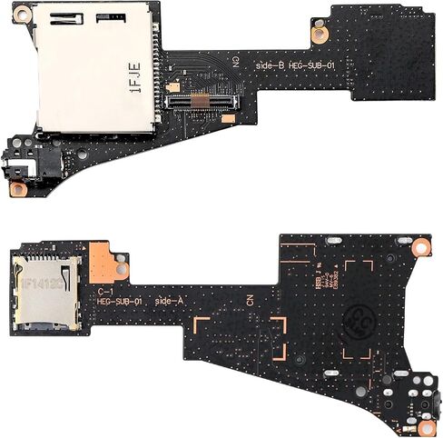 متوافق مع Nintendo Switch OLED ، IKPEK بطاقة القارئ القارئ خرطوشة بطاقة SD SD SLOT SLOT SLOT SLUT PRINBOARD بديل لـ NS OLED مع أدوات الإصلاح in Kuwait