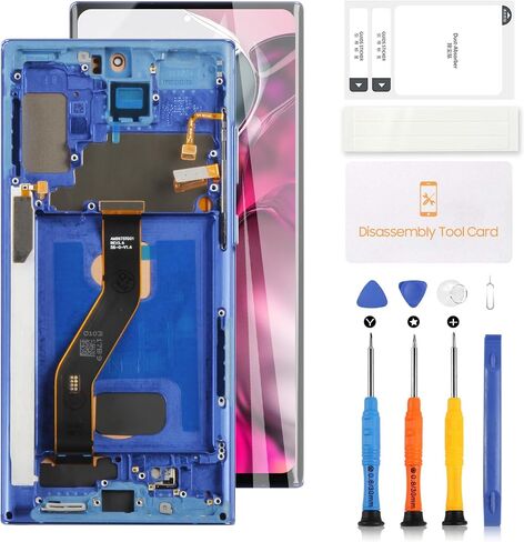 OLED for Samsung Galaxy Note 10 Plus Screen Replacement kit for N975 N975U N975W SM-N975F SM-N975/DS SM-N975F/DS LCD Display Touch Screen Digitizer Assembly Replacement Repair Parts(Blue with Frame) in Saudi Arabia