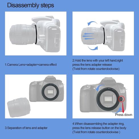 58mm Macro Lens Reverse Ring Compatible with for Nik Z Mount Z6,Z7 Full Frame Camera,with 58mm Filter Thread Lens 55-300mmf/4.5-5.6GEDVR .Macro Shoot(58mm-NIK Z) in Saudi Arabia