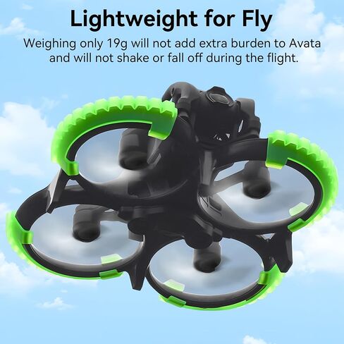 مصد حماية المروحة DJI Avata: حلقة ممتصة للصدمات واقية من الصدمات ضد التصادم لملحقات DJI Avata باللون البرتقالي in Kuwait