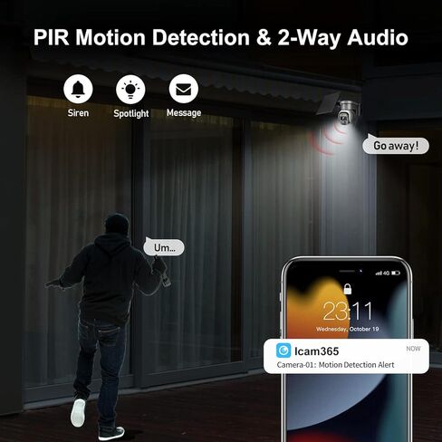 Solar 4G LTE Cellular Security Cameras Wireless Outdoor ، لا توجد كاميرا بطارية تعمل بالطاقة الشمسية WiFi للمراقبة المنزلية ، مستشعر الكشف عن حركة PTZ ، بنيت في بطاقة SIM in Kuwait