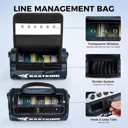 Kastking Baitspace 50L صيد الأسماك معالجة حقيبة ظهر مع 4 صناديق وحقيبة إدارة الخط in Saudi Arabia