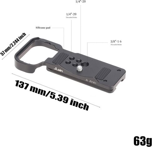 لوحة تحرير سريعة لوحة من Sony Alpha A7CR ILCE-7CR و A7CII ILCE-7CM2 بدون مرآة متوافقة مع ARCA-SWISS TRUBOD Ballhead in Saudi Arabia