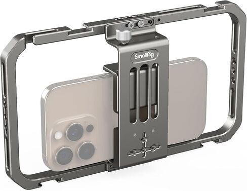 SmallRig Universal Phone Cage, Smartphone Video Rig Kit with Handles, Handheld Filmmaking Vlogging Case Stabilizer for Videomaker, for iPhone for Samsung for Pixel and Other Android Phones - 4121 in Saudi Arabia