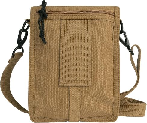 Rothco Heavyweight Canvas Travel Portfolio Bag – Crossbody Shoulder Bag – Heavy-Duty Cotton Canvas - Woodland Camo in Saudi Arabia