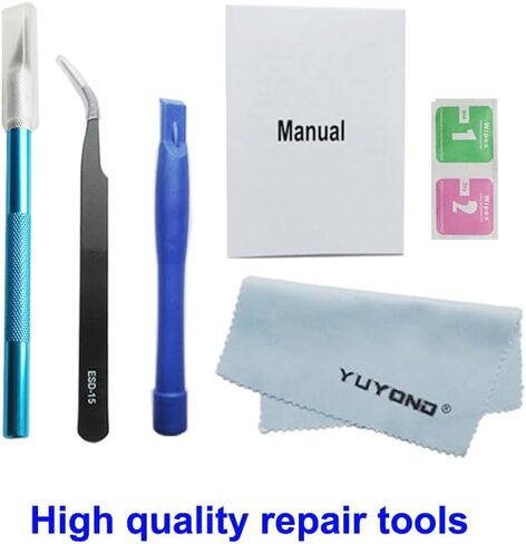 YUYOND 3pcs OEM Original Rear Back Camera Glass Lens Replacement for iPhone 12 Pro with Adhesive Preinstalled with Repair Tools Kit (for 12 pro) in Kuwait