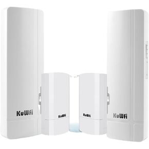 KuWFi Bundle of 300Mbps WiFi Bridge and 1200Mbps WiFi Bridge