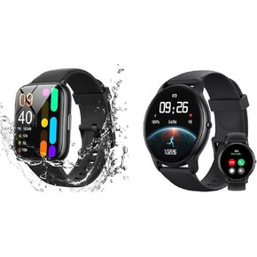 Parsonver Smart Watch, PSSW2B Bundle with PS01B, 2 Pack