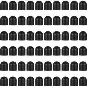 60 Pcs Rubber Tips for Stylus Pens,0.24inch (6mm) Diameter Replacement nibs for Touch Screen Pen Universal Stylus Ends,Surface Pen Tips