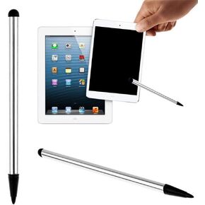 2Pcs Silver Stylus Pens for Touch Screens,Capacitive Pen Touch Screen Stylus Pencil for iPad Tablet Smartphone Accessories