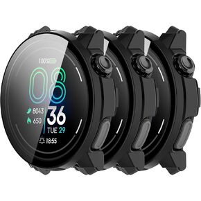 3Pack Screen Protector Smartwatch Accessories for PACE Pro Screen Protector Compatible with COROS PACE Pro Case