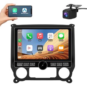 [6GB+128GB] 8Core 13.1 inch Car Radio Stereo Android 13 for Chevy Silverado GMC Sierra 2014-2018 with CarPlay Android Auto