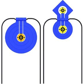 Atflbox Two in One Self-Healing Resetting Target and Double Reaction Self-Healing Resetting Target (Blue)