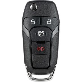 Key Fob Replacement for 2013 2014 2015 2016 Ford Fusion Car Keyless Entry Remote Control, N5F-A08TAA N5FA08TAA, 4 Buttons